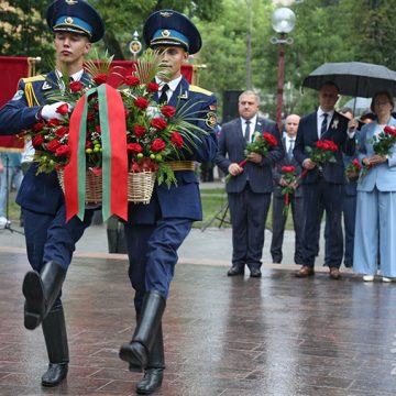 Брест принял акцию «Дорогами славы» в день освобождения от фашистских захватчиков