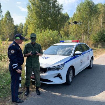 ГАИ использует квадрокоптеры для контроля над дорогами